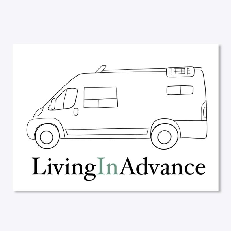 LivingInAdvance Sticker